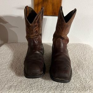Men’s size 13 ariat boots steel toe boots